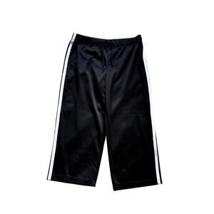 Women's Black and White Athleisure Capris Crops Size Medium